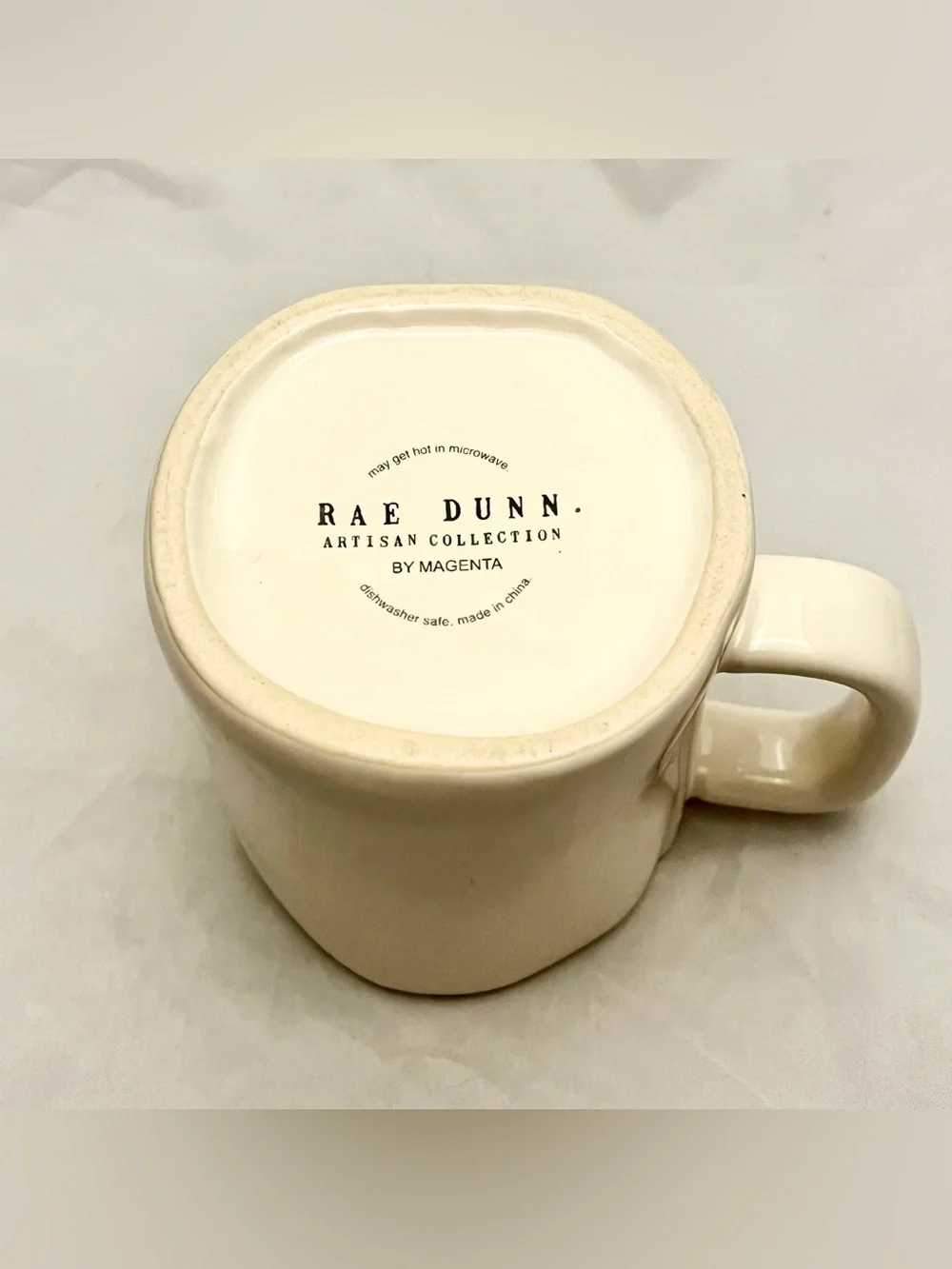 Rae Dunn Hustle Coffee Mug, Never Used, EUC